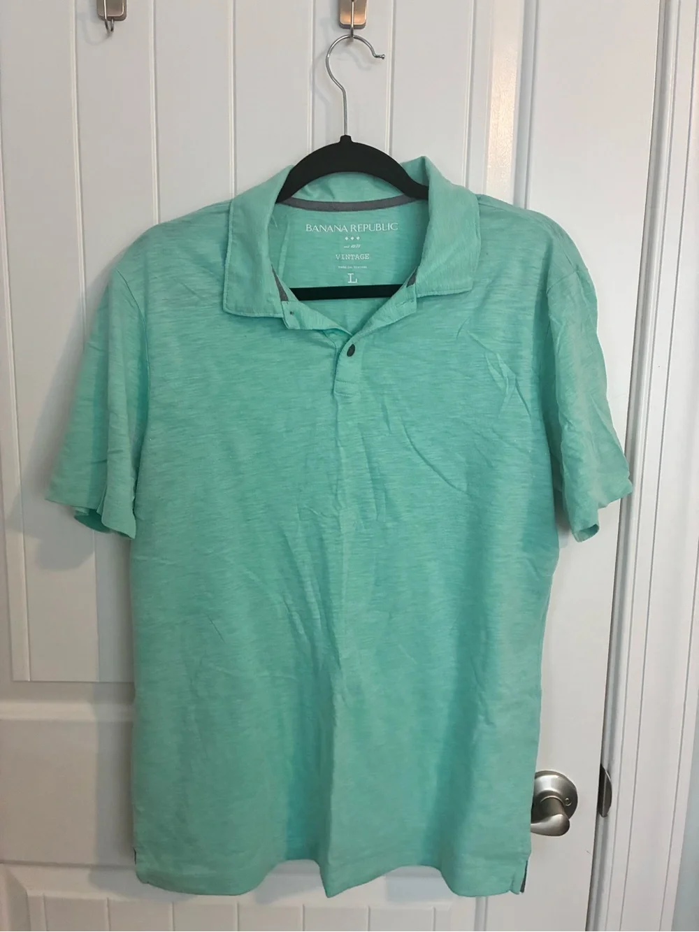 Banana Republic Mint Green Men's Polo